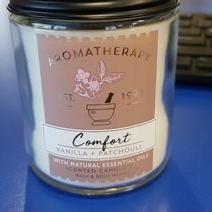 Vanilla and Patchouli single wick candle